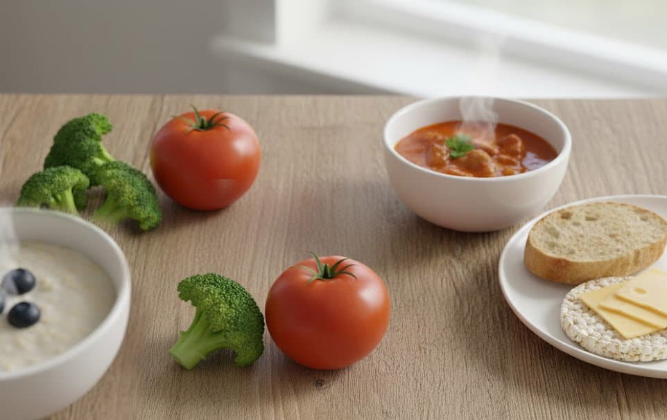 Healthy nursery food ingredients supporting child wellbeing